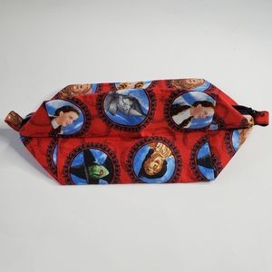 Wizard of Oz red makeup pouch